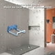 thumbnail image 5 of Barra de almacenamiento colgante para baño, estante de pared, Acero inoxidable resistente, Organizador multifuncional, Para baño moderno, Hogares compactos, Guarda toallas y artículos, Sin montaje, 5 of 7