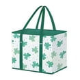 thumbnail image 3 of Eoozwa Reusable Grocery Bags, Collapsible Large Storage Box Bag with Reinforced Bottom and Handle, Heavy Duty Foldable Shopping Tote Bags for Groceries, Clothes, Toys Organizer, 3 of 5