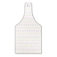 thumbnail image 1 of 1990s Cutting Board, Geometric Motifs with Retro Memphis Style Background Abstract Pattern Arrangement, Decorative Tempered Glass Cutting and Serving Board, in 3 Sizes, by Ambesonne, 1 of 2