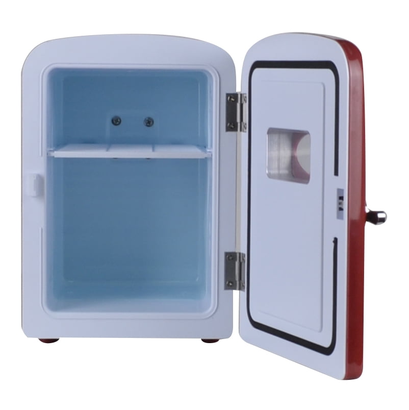 Dr Pepper Portable 6Can Mini Refrigerator, MIS135DRP, Burgundy