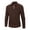 Coffee, variant on Men's Knit Long Sleeve Sweaters Collared Polo Sweater Casual Dress Pullover Fashion Golf Sweaters Coffee M(M)