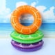 thumbnail image 4 of Flotadores inflables para piscina anillos de tubos de natación de frutas 1 paquete de anillos de natación 35,4 pulgadas naranja sincero, 4 of 4