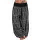 thumbnail image 2 of WILLBEST Pantalones Casuales para Mujer, con Estampado de Banda Holgada, Cómodos, de Corte Ancho, para Uso Diario. XXXXXL, 2 of 2