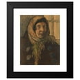 thumbnail image 2 of Helmer Osslund 15x18 Black Modern Framed Museum Art Print Titled - Head of a Woman (1906), 2 of 5