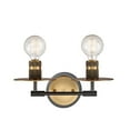thumbnail image 2 of Innovations Lighting 431-2W Aurora Aurora 2 Light 14" Wide Bathroom Vanity Light - Nickel, 2 of 2