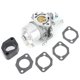 thumbnail image 3 of Aluminum Alloy Carburetor 715668 Fit For MITSUBISHI 8HP 10HP Engines ANGGREK Carb Replacement, 3 of 8