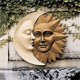 thumbnail image 3 of Decoración de pared de porche, placa colgante de luna y sol, arte celestial, interior y exterior, 3 of 4