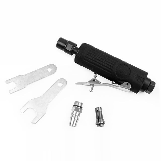Portable Pneumatic Grinder Engraving Tool Set Handheld Polishing Machine 14in Air Grinding Machine