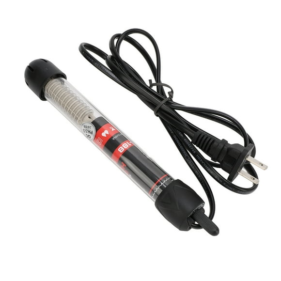 Chauffe-aquarium Submersible, Thermostat Automatique Chauffe-Aquarium en Verre avec Support de Ventouse pour Eau Salée et Eau Douce Marine