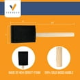 thumbnail image 2 of Vermeer Foam Paint Brushes - 48-Count - 2" Disposable Poly Foam Brushes for All Paints, 2 of 7