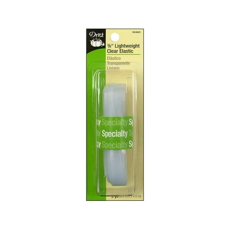 UPC: 0072879093469 | Dritz Elastic Lightweight 5yd Pkg Clear