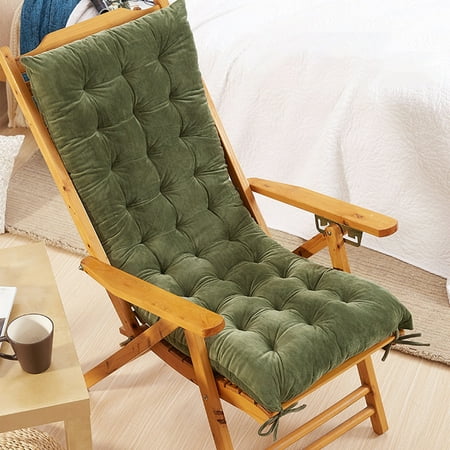 

Chair Cushion with Ties Thick Chair Cushions Pads for Home and Kitchen Indoor Back and Seat Cushion for Desk Chair Dining Chairs and Office Chair (Green 17.71x13.77x1.96in)