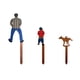 thumbnail image 1 of Buy 2 get 10% off 3Pcs Wooden Plant Labels Household Plant Pot Ornaments Decoration Flower Pot Funny Garden Pot Signs, 1 of 2