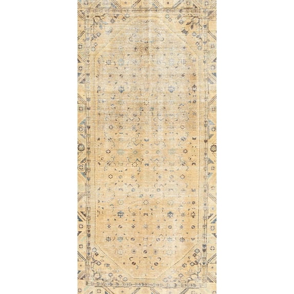 Ahgly Company Indoor Rectangle Traditional Sandy Brown Persian Area Rugs, 8' x 10'