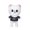 Jiniret, variante sur Jouets en Peluche Skzoo 20 cm Stray Kids Plush Wolf Chan Dessin Animé Animal en Peluche Poupée Kawaii Compagnon pour Enfants Adultes Fans Cadeau Han Quokka