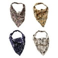 thumbnail image 1 of 4 diademas de moda, diademas de gasa, bandanas para mujeres, diademas bohemias, bandanas elásticas, envoltura para la cabeza, bufanda triangular para el cabello, accesorios para el cabello de moda, 1 of 6