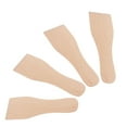 thumbnail image 5 of QIFULL Khaki Wood Spatula Set Wooden Spatulas 4Pcs for Cooking and Spreading, 5 of 8
