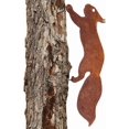 thumbnail image 1 of Squirrel Climbing Tree, Metal Garden Ornament - 30cm - Natural Rust Patina, 1 of 5
