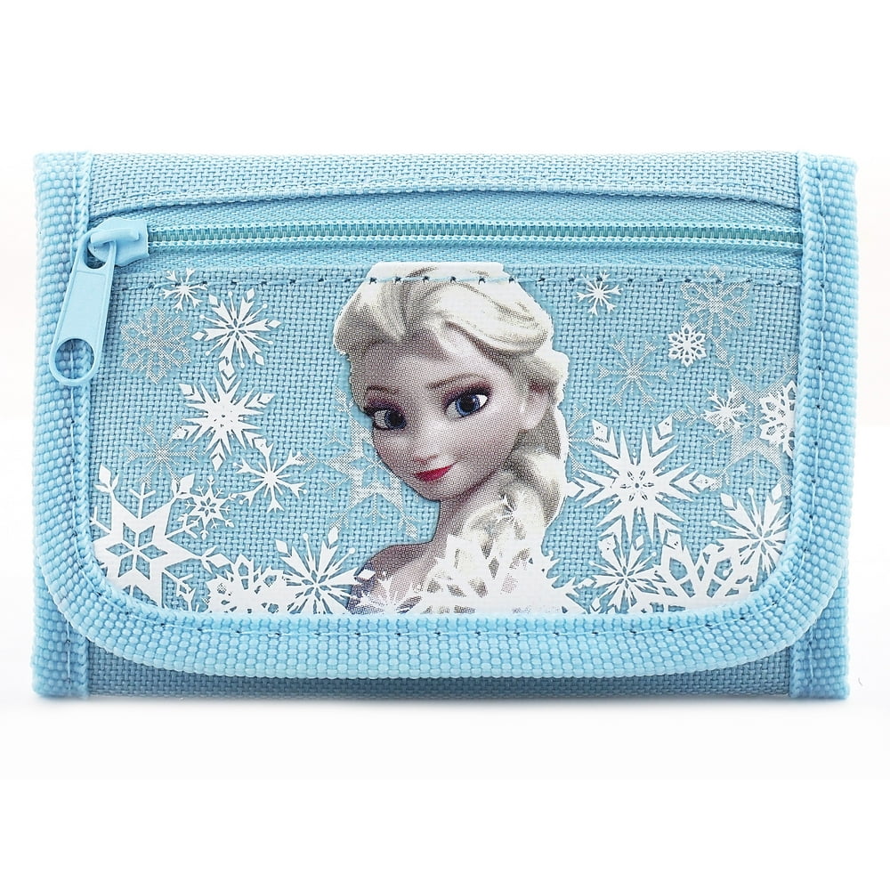 Disney Disney Frozen Elsa Trifold Wallet Youth Canvas Wallet NWT