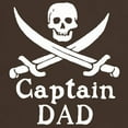 thumbnail image 3 of CafePress - Captain Dad T Shirt - Men's Classic Graphic Cotton T-Shirt, 3 of 4