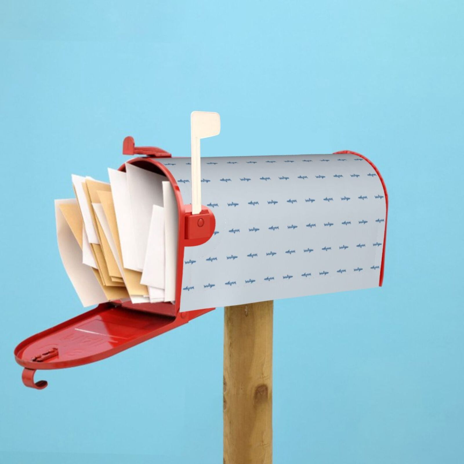 Kdxio Magnetic Mailbox Cover 21x18 in Mailbox Cover Outdoor Decoration Holiday Mailbox Covers for Home Garden Yard-21x18 in