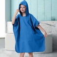 thumbnail image 2 of Beach Towels Oversized Beach Towel Changing, Quick Drying, Surfing Robe with Pocket, Hooded Diving Suit, Adjustable Sleeve, Surfing, Swimming, Bathingmicrofiber Beach Towel, 2 of 7