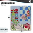 thumbnail image 4 of Stupell Industries Modern Saucy Kitchen Secrets Canvas Art, 36 x 48, by Melissa Wang, 4 of 8