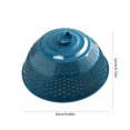 thumbnail image 3 of Gnmfd Hollow Vegetable Cover Plastic Dome Food Plate Tent Protector Reusable Mesh Food Cover for Dining Table Picnic BBQ Party Outdoor Indoor, 3 of 6