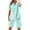 Sky Blue, variant on Karight Shorts Sets Women 2 Piece Cotton Linen Summer Outfits Button Up V Neck Short Sleeve Tops Bermuda Shorts Lounge Sets