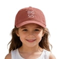 thumbnail image 4 of Kids Baseball Cap With Embroidered Letters All Season Outdoor Sun Adjustable Washed Hat Boys Girls Clothes, 4 of 7
