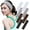 8 Pack a, variant on Tisoloow Headbands for Women Non Slip Elastic Sweat Hairbands Soft Fabric Hair Bands Workout Yoga Running Sport Thin Hair Wrap Hair Accessories 8 Pack e One Size