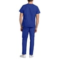 thumbnail image 4 of Adar Mens Medical Scrubs Set Medical Uniforms - Roomy Fit (30 Colors), 4 of 7