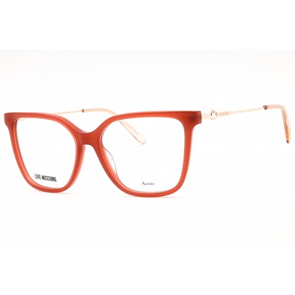 Moschino Love MOL612 02LF 00 Women's Brick Metal Frame Eyeglasses