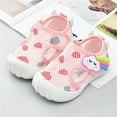 thumbnail image 2 of YYUIJK Baby Shoes Infant Boy Girl First Walker Shoes Toddler Walking Shoes Lightweight Non-Slip Sandals Sneakers for 6 9 12 18 24 Months Pink 9-12 Months, 2 of 3