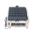 thumbnail image 2 of Miumaeov Electric Bubble Waffle Maker,Non-Stick Waffle Baker Machine ,12 Grids Pancake Baker Machine for Restaurants, Cafes,Shops, 2 of 10