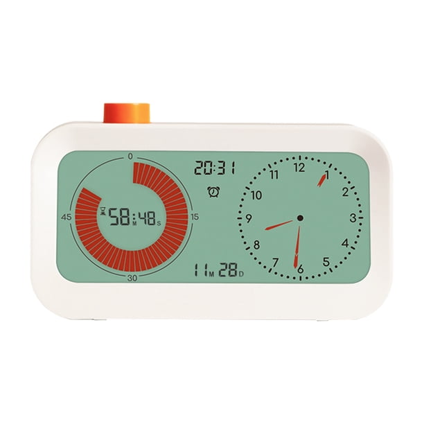 Toystoory Temporizador visual con pantalla de reloj de arena para una hora clara Pantalla grande de 5 pulgadas Cocina y Comedor