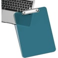 thumbnail image 5 of Minzimin 8.5 x 11 Plastic Clipboards Set of 1/2, Low Profile Metal Clip, Translucent Board, 12.5 x 9 in Letter Size, Office Supply, Back to School, 5 of 7
