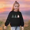 thumbnail image 4 of Spazoro Toddler Kids Girls Boys Sweatshirts, Graphic Fall Winter Long Sleeve Crew Neck Tops for Childs Girls Boys Black Size 5-6 T, 4 of 4