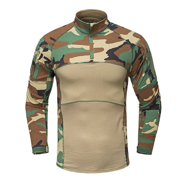 New Third Generation Frog Suit Top Men's Long Sleeve Outdoor Sports Training Camouflage Frog Tactical Suit