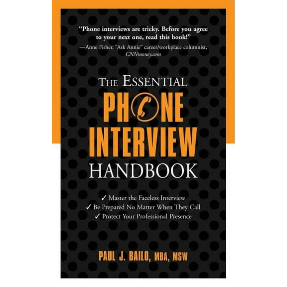 The Essential Handbook: The Essential Phone Interview Handbook (Edition 1) (Paperback)