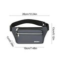 thumbnail image 2 of Qholemyo Crossbody Bag Men And Women Mini Small Bag Shoulder Bag Lightweight Trend Mobile Phone Bag, sling bag, chest pouch for men, Leisure Small Satchels, 2 of 3