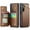 Brown, variant on For Samsung Galaxy S26 Plus Case with Card Holder, Wallet Case for Women Men with RFID Blocking, Durable Leather Kickstand Magnetic Clasp Shockproof Phone Case