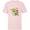 Soft Pink, variant on Disney The Lion King 30th Anniversary Timon Hula Chill Vibes - Short Sleeve T-Shirt for Kids - Customized-White