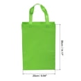 thumbnail image 2 of Unique Bargains Sac-Cadeau Réutilisable en Non-Tissé de Style Vertical 36x25 cm, Vert, Lot de 10, 2 of 5