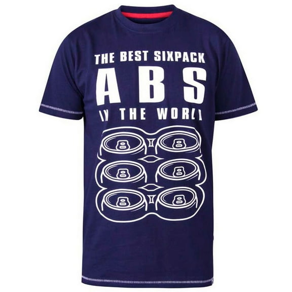 Duke Mens D555 Marco Printed Kingsize T-Shirt