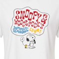 thumbnail image 3 of Peanuts - Snoopy Woodstock Singing - Juniors Cropped Cotton Blend T-Shirt, 3 of 6