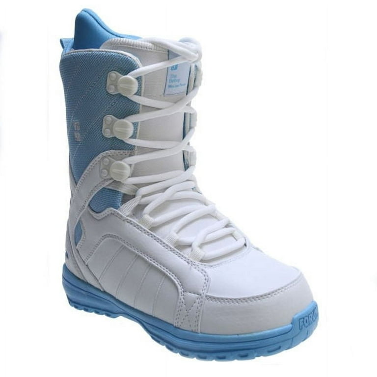 Forum Bebop Women's Snowboard Boots White/Blue - 5 - Walmart.com Forum Bebop Women's Snowboard Boots White/Blue - 5 - Walmart.com