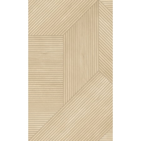 Walls Republic Natural Geometric Wood Panel Wallpaper R8191