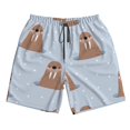 thumbnail image 5 of Goofa Playful Walrus Wonders Printed Mens Swim Trunks Summer Quick Dry Short Beach Swimwear Bathing Suits-X-Large, 5 of 9