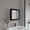 Black, variant on Depot E-Shop Asheboro Medicine Cabinet with 2 Shelves, 1 Door, and 1 Mirror, White